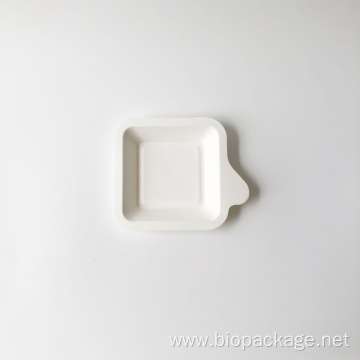 Small bagasse cake holders 140x100x15mm